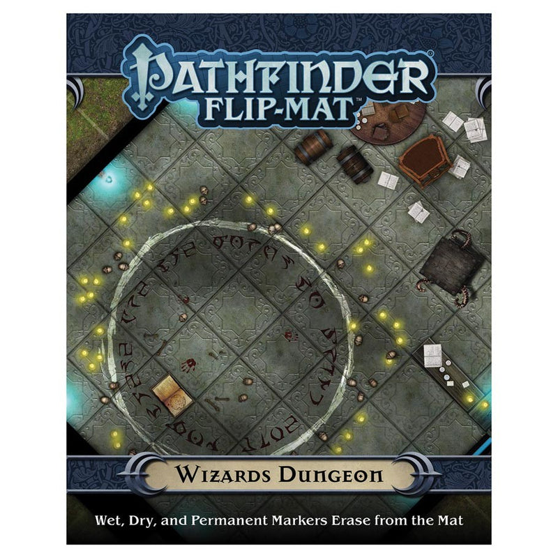 Pathfinder Flip-Mat: Wizard's Dungeon - Retrofix Games