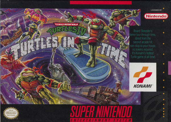 Teenage Mutant Ninja Turtles IV Turtles in Time (SNES)