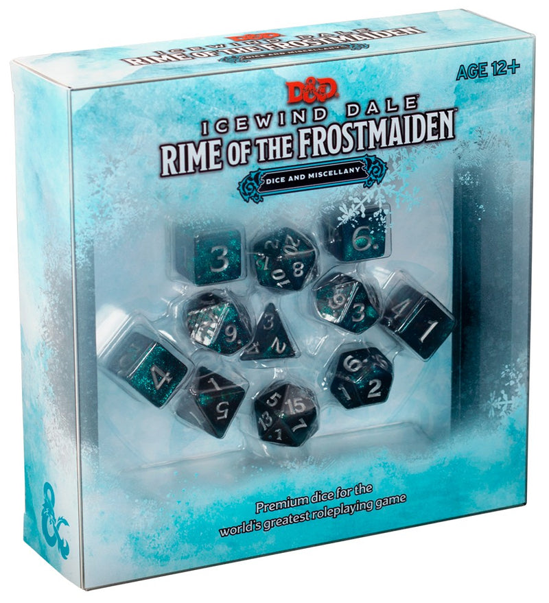 D&D Icewind Dale - Rime of the Frostmaiden Dice Set