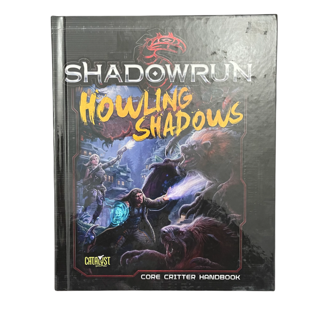 Shadowrun RPG Howling Shadows Core Critter Handbook Hardback Pre-Owned