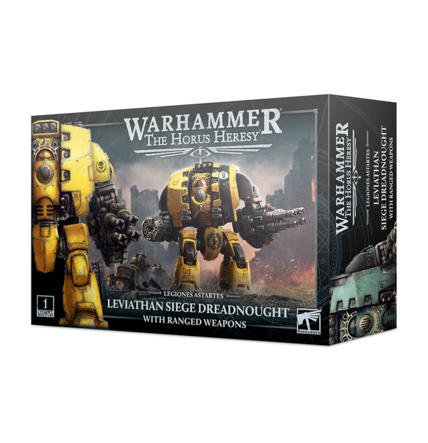 Warhammer Horus Heresy Legiones Astartes Leviathan Siege Dreadnought with Ranged Weapons