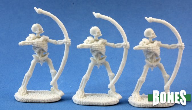 Reaper Bones: Skeletal Archer (3) 77018