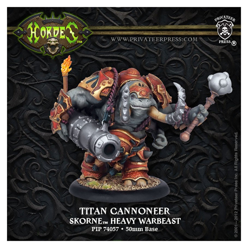 Hordes: Skorne - Titan Cannoneer Heavy Warbeast (E)