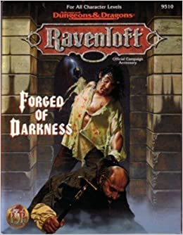 D&D Ravenloft Forged of Darkness Module Adventure RPG Pre-Owned Dungeons Dragons