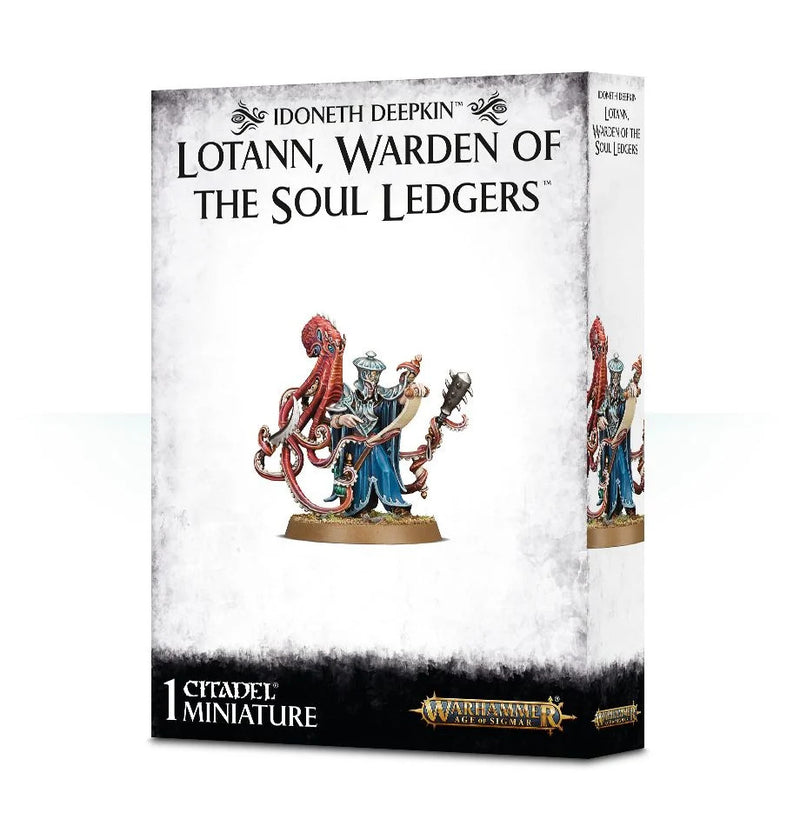 Warhammer Age of Sigmar Idoneth Deepkin Lotann Warden Of The Soul Ledgers