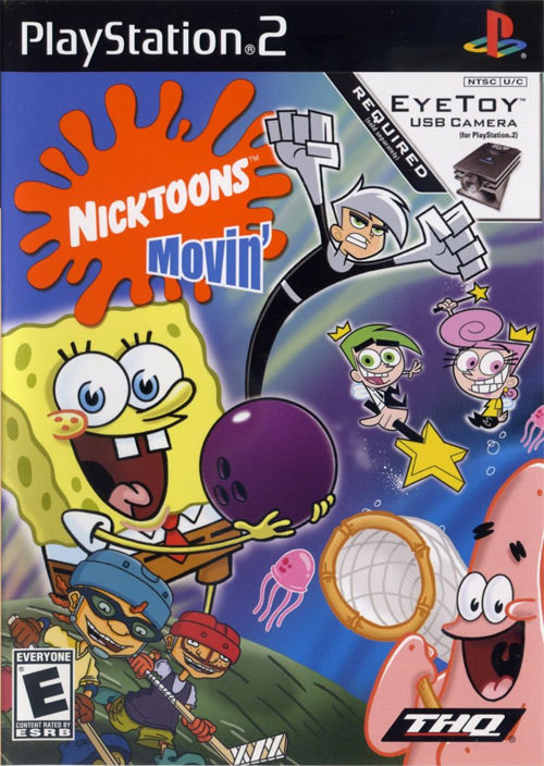 Nicktoons Movin' - Game Only (PS2)