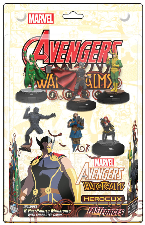 Marvel HeroClix Avengers War of the Realms Fast Forces