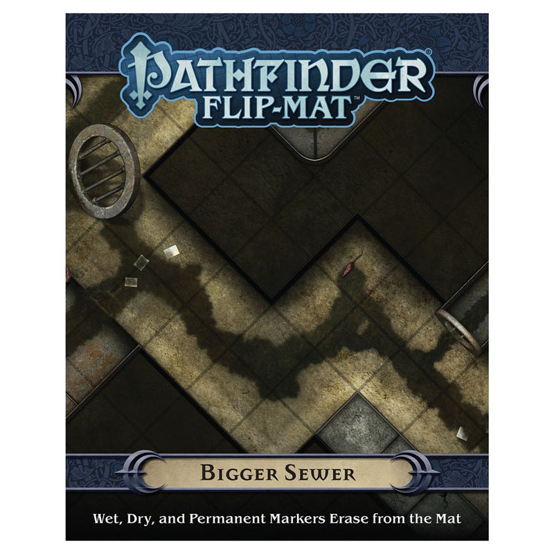 Pathfinder Flip-Mat: Bigger Sewer - Retrofix Games