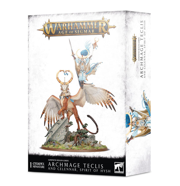 Warhammer Age of Sigmar Lumineth Realm Lords Archmage Teclis