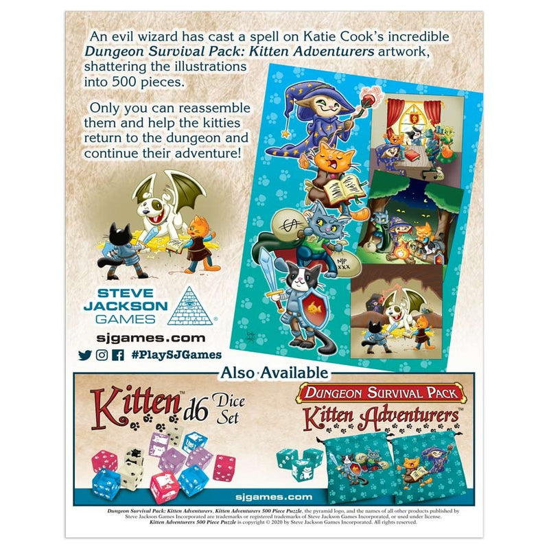 Puzzle: Kitten Adventures 500pc
