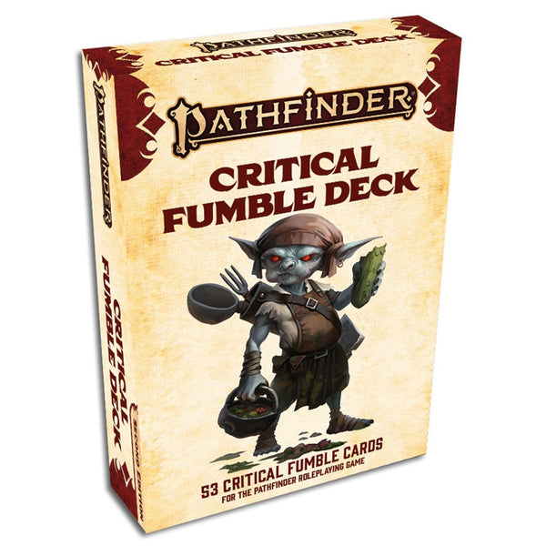 Pathfinder RPG 2nd Ed: Critical Fumble Card Deck