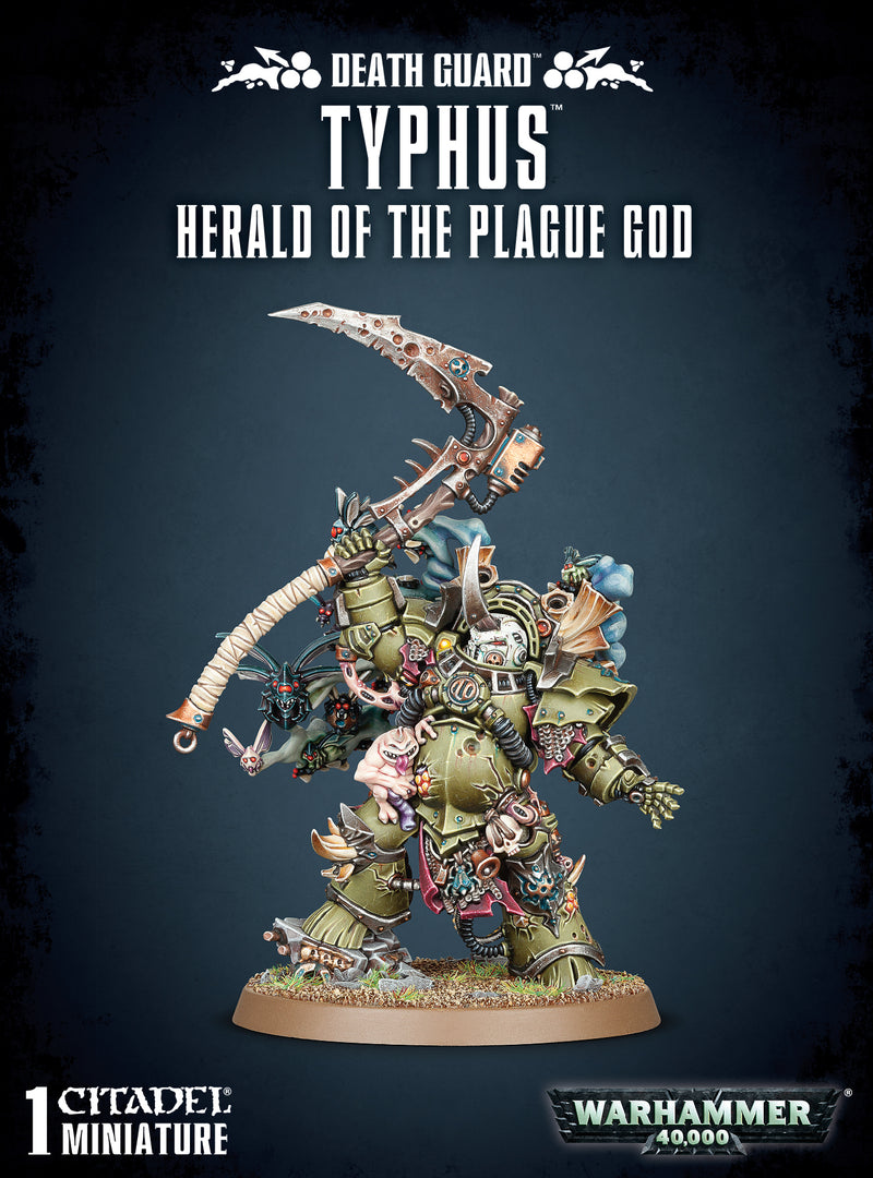 Warhammer 40K Death Guard Typhus, Herald Of The Plague God