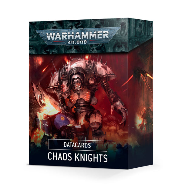 Warhammer 40K Datacards Chaos Knights