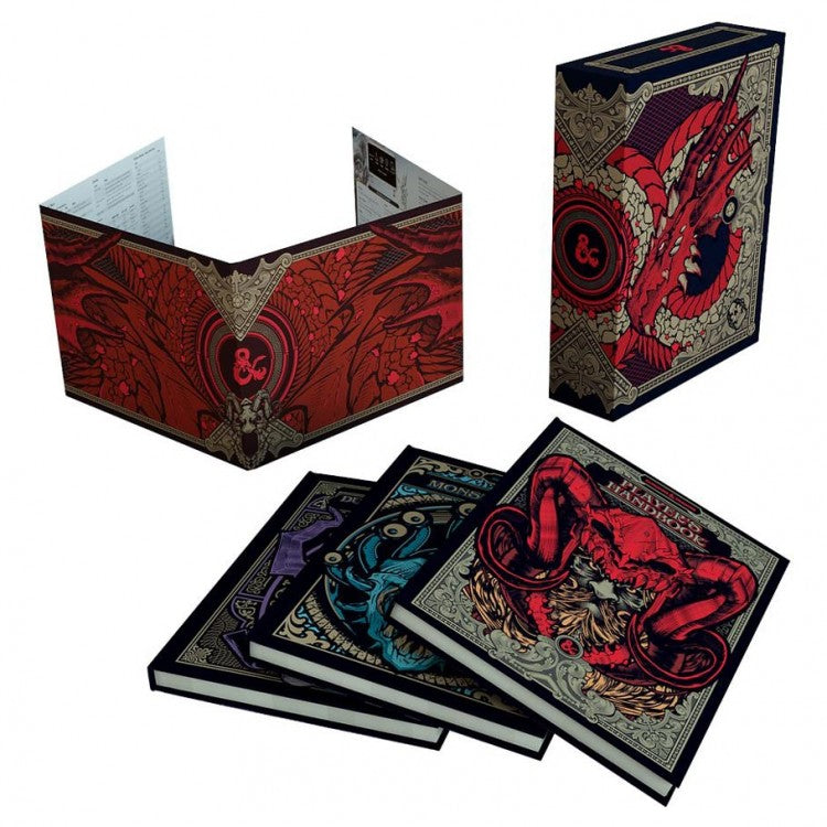D&D 5th Ed: Core Rulesbooks Gift Set - Special Edition RPG - New - Retrofix Games Missoula Montana MT