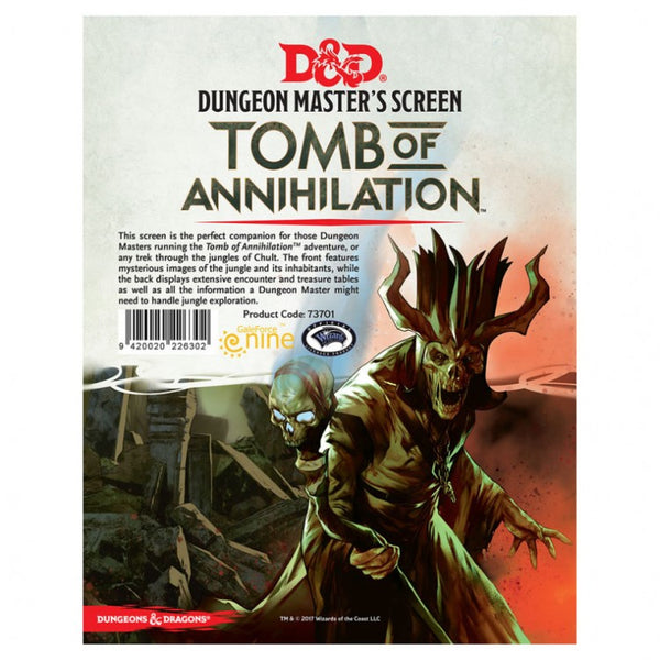 D&D Tomb of Annihilation DM Screen - Retrofix Games