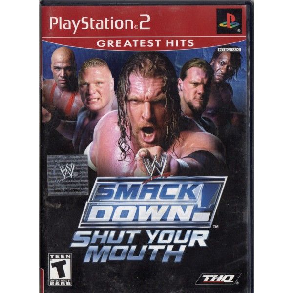 WWE Smackdown Shut Your Mouth [Greatest Hits] (PS2)