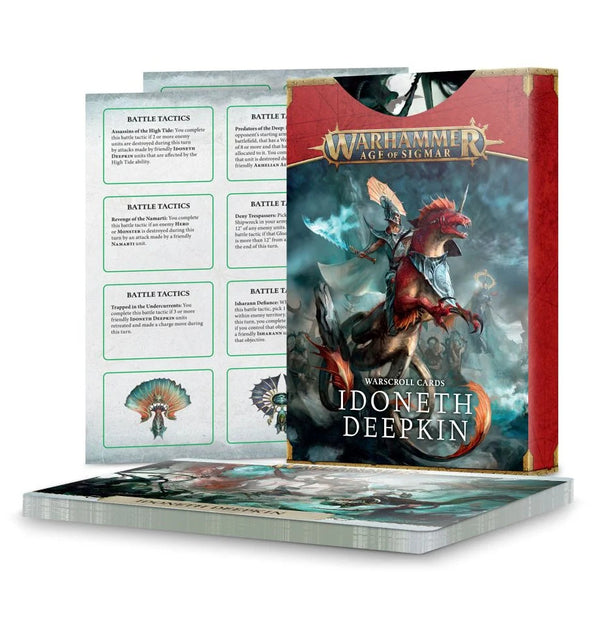Warhammer Age of Sigmar Idoneth Deepkin Warscroll Cards