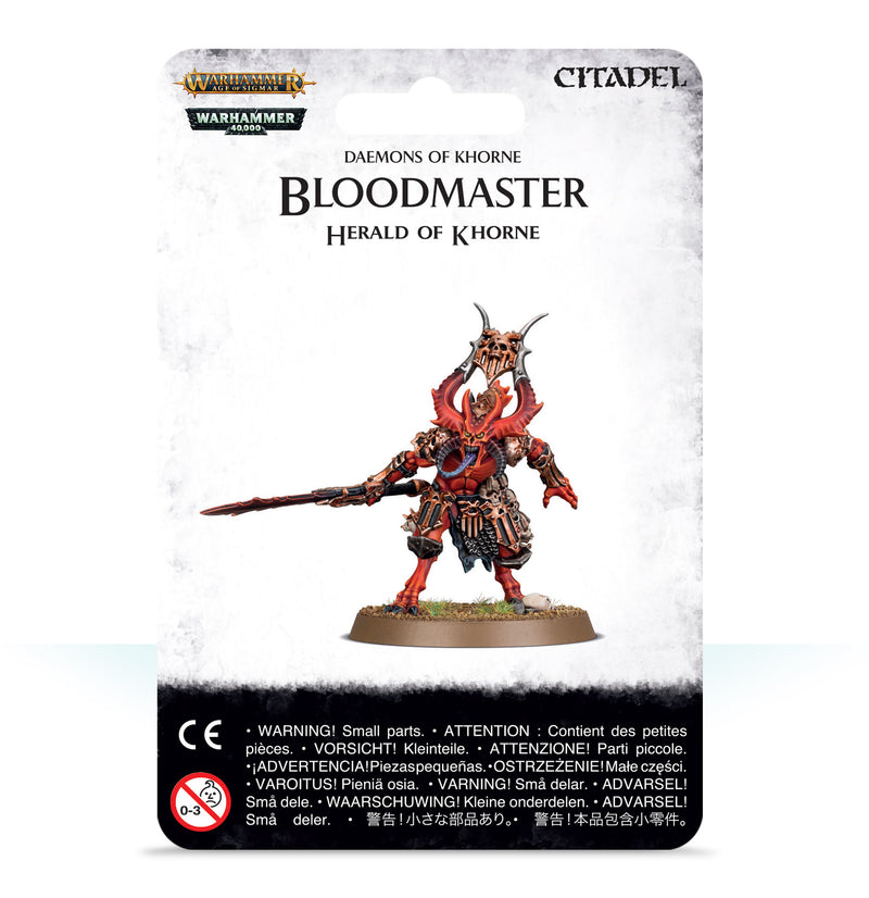 Warhammer Age of Sigmar Bloodmaster, Herald of Khorne
