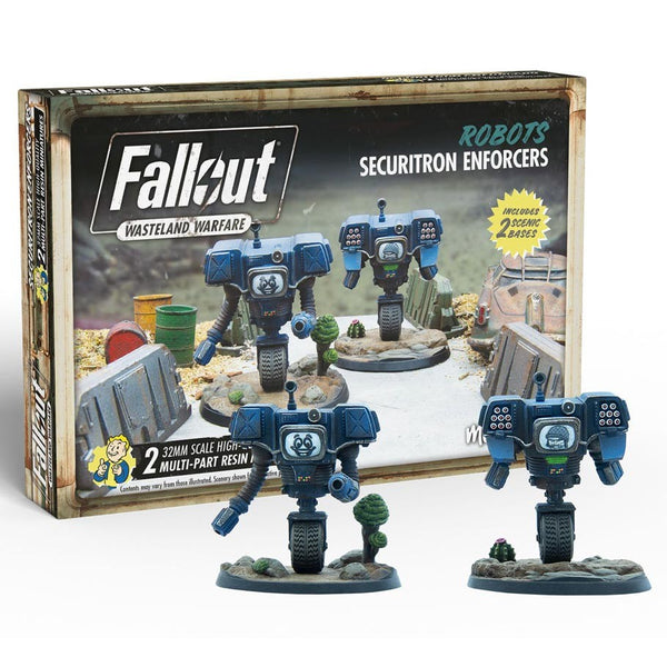 Fallout: Wasteland Warfare Robots Securitron Enforcers