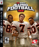 All Pro Football 2K8 (PS3) Video Games - Games - PS3