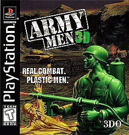 Army Men 3D Video Games - Games - PS1