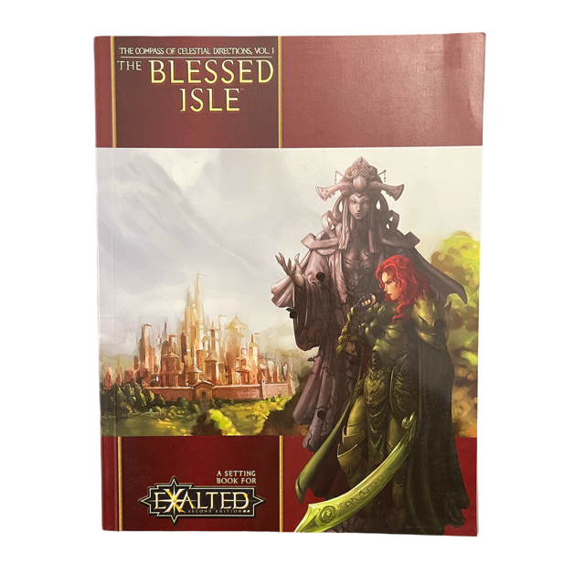 Blessed Isle Setting Book Exalted 2nd Ed RPG Pre-Owned