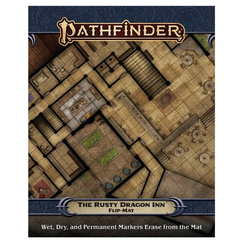 Pathfinder RPG: Flip-Mat - The Rusty Dragon Inn