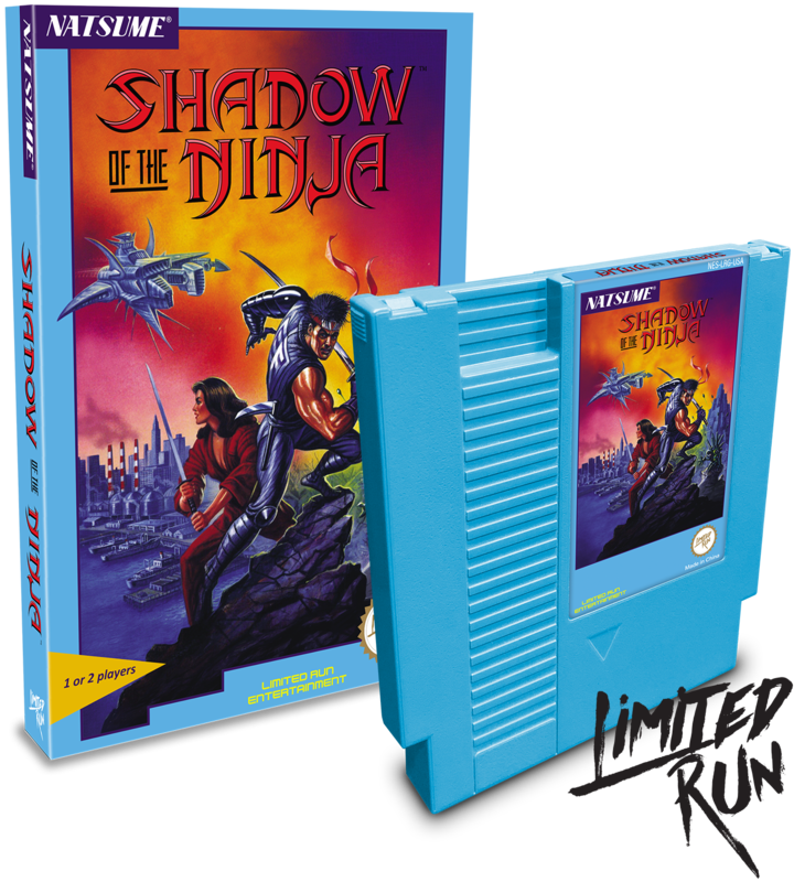 Shadow of the Ninja  Blue Version (NES LR)