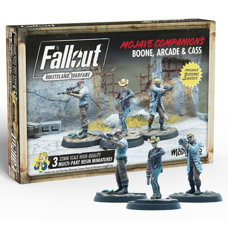 Fallout: Wasteland Warfare Companions Boone Arcade & Cass