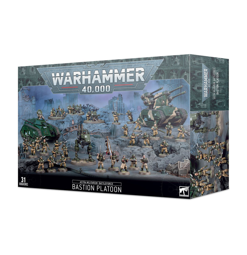 Warhammer 40K Astra Militarum Bastion Platoon