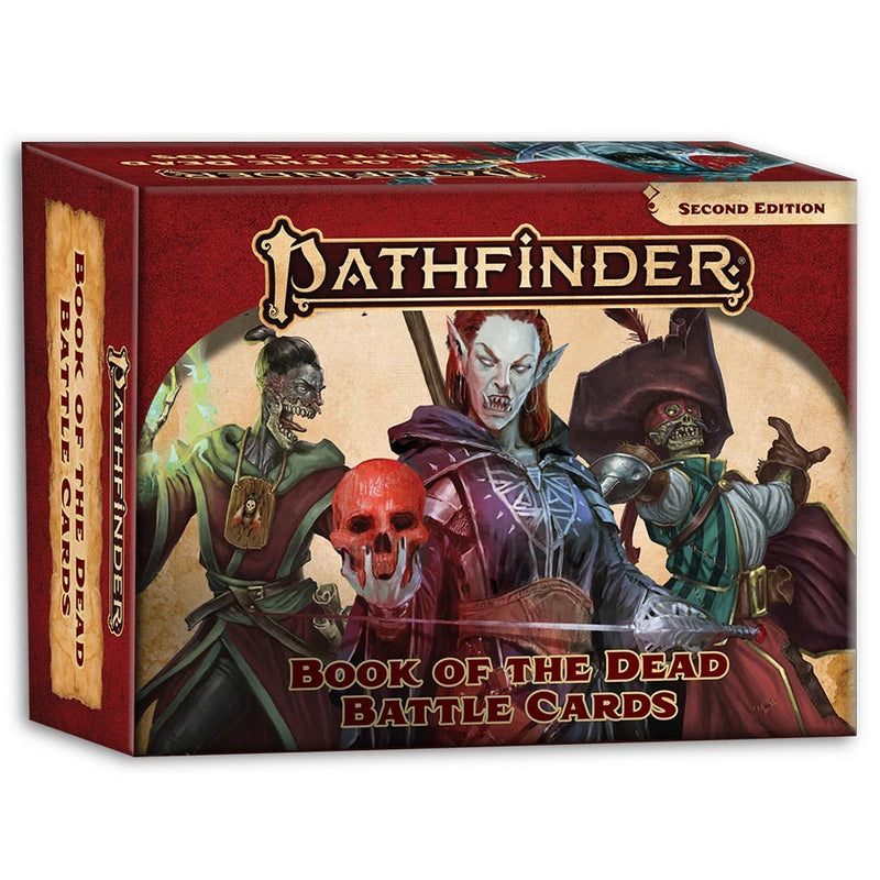 Pathfinder 2nd Ed Book of the Dead Battle Cards