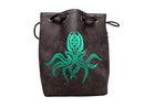 Black Leather Lite Dice Bag Accessories - Dice