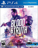 Blood & Truth VR Video Games - Games - PS4