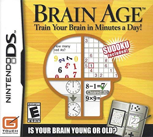 Brain Age: Train Your Brain Video Games - Games - NDS