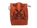 Brown Leather Lite Dice Bag Accessories - Dice