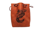Brown Leather Lite Dice Bag Accessories - Dice