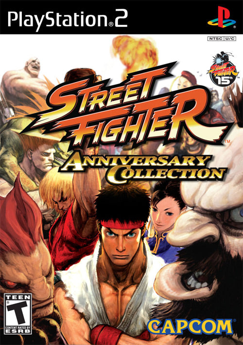 Street Fighter Anniversary Collection (PS2 Collectible) New