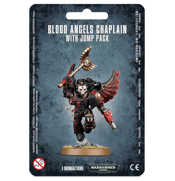 Warhammer 40K Blood Angels Chaplain With Jump Pack