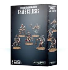 Warhammer 40K Chaos Space Marines Chaos Cultists