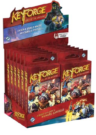 Keyforge: Call of the Archons Deck Display
