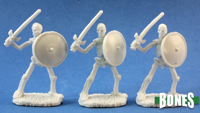 Reaper Bones: Skeletal Swordsman (3) 77017
