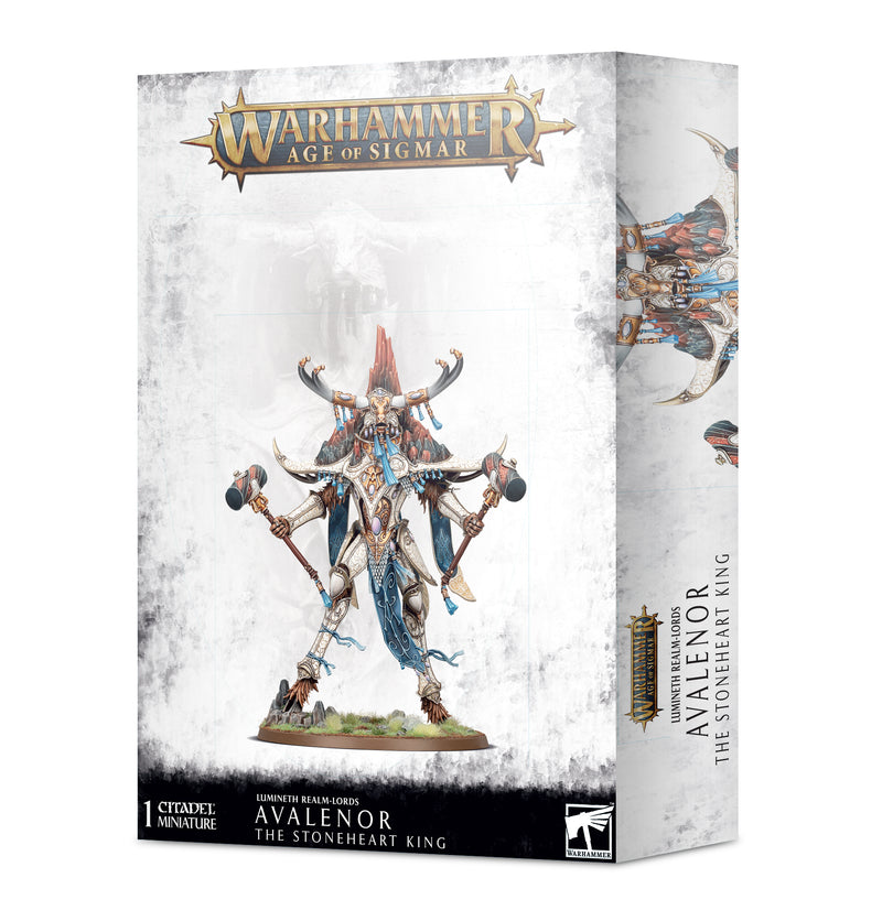 Warhammer Age of Sigmar Lumineth Realm Lords Avalenor The Stoneheart King