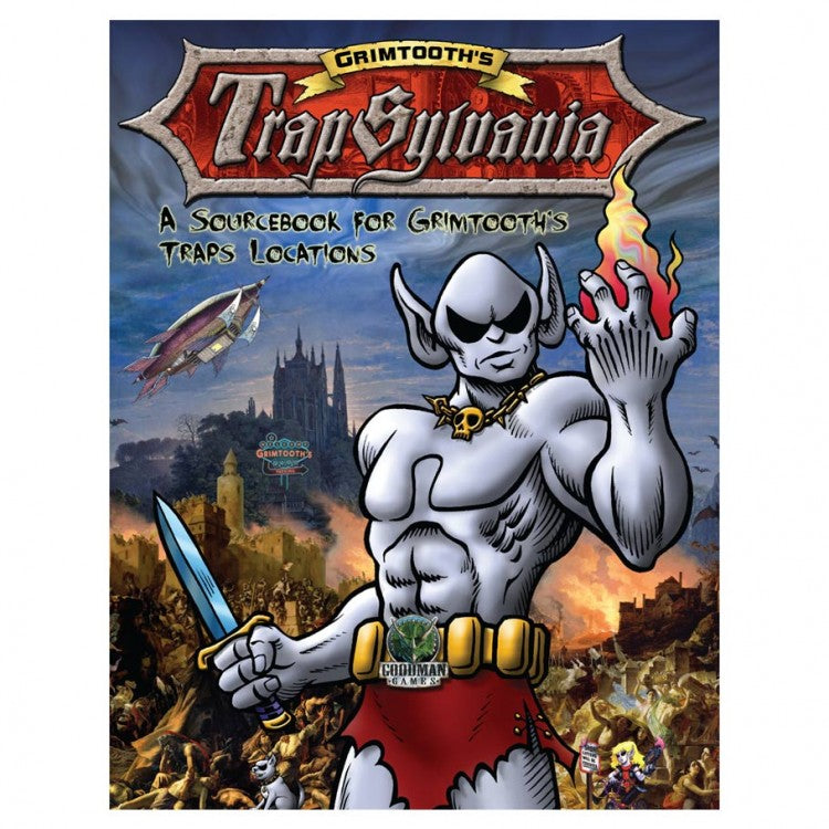 Grimtooth's Trapsylvania Hardcover - Retrofix Games