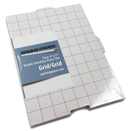 Gaming Paper Tiles: Grid 8x11