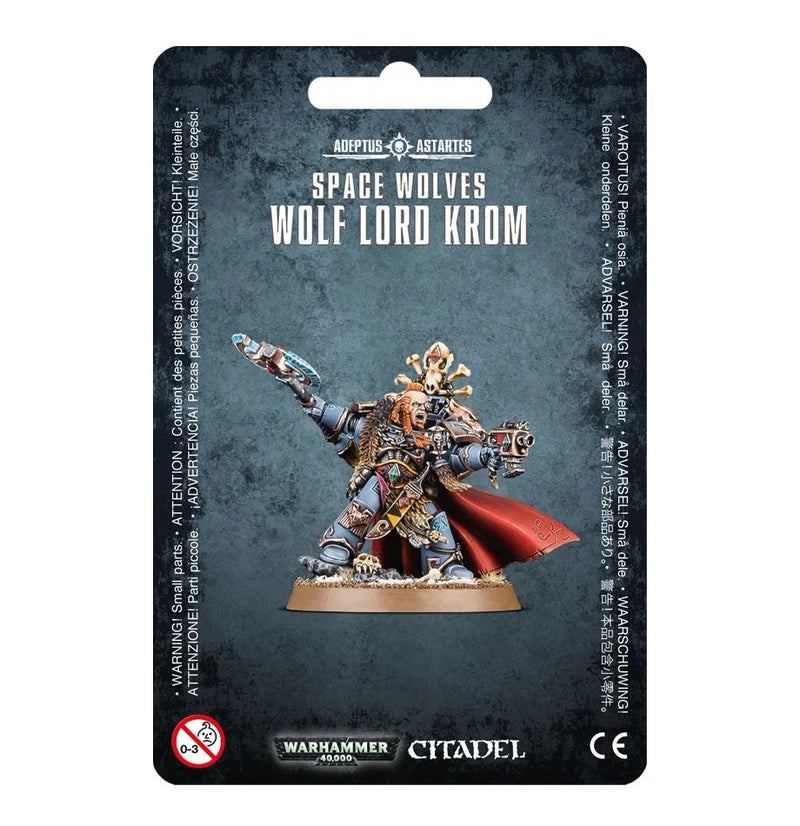 Warhammer 40K Space Wolves Wolf Lord Krom