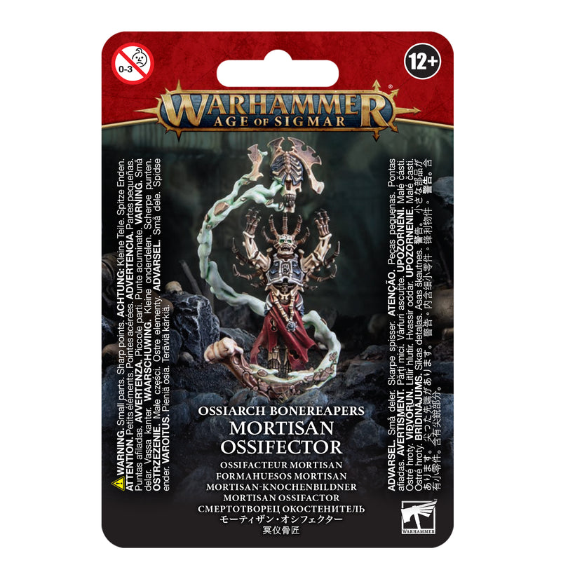 Warhammer Age of Sigmar Ossiarch Bonereapers Mortisan Ossifector