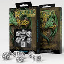 Celtic 3D Dice Black and White Accessories - Dice