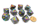Chessex Borealis D10 10ct Accessories - Dice