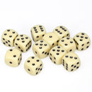 Chessex Opaque D6 12ct Accessories - Dice