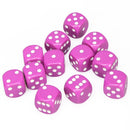Chessex Opaque D6 12ct Accessories - Dice